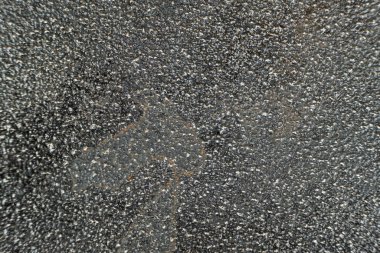 Demir yüzeyinde pas lekeleri var, makro..