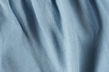 Saf Pamuk Kumaşının Makro Dokusu.