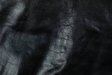 Tasarım Kullanımı için Koyu Deri Yüzeyin Yakın Çekimi.