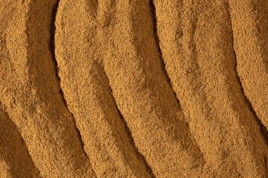 Zemin Tarçın 'ın dokusu. Doğal Mutfak Arkaplan Üst Görünümü.