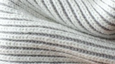 Pamuk ve poliakrilik makrodan oluşan kumaş dokusu.