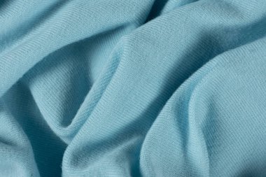 Soyut kumaş mavi arkaplan, pamuk ve tayt kumaş.