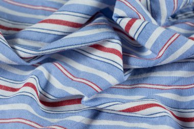 % 100 Pamuk Malzemesinin Yakın Çekimi.