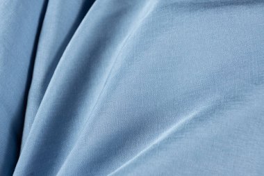 Metin için soyut Mavi Kumaş Arkaplan Boşluğu.