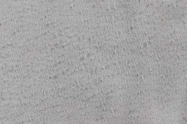 Pilling desenli Eski Pamuk Kumaşının Yakın Çekimi.