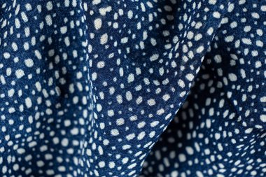 Polka Nokta Yazdırmalı Yumuşak Polyester Tekstil
