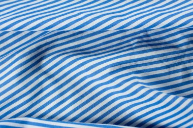 Saf Pamuk Kumaşının Makro Dokusu.