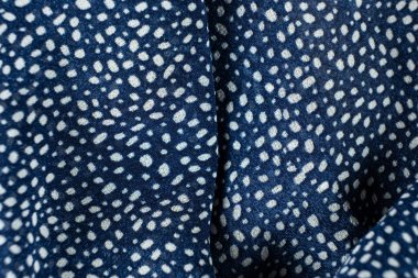 Polka Nokta Yazdırmalı Yumuşak Polyester Tekstil