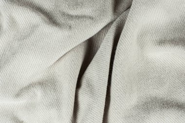 Saf Pamuk Kumaşının Makro Dokusu