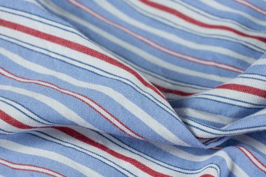 % 100 Pamuk Malzemesinin Yakın Çekimi.