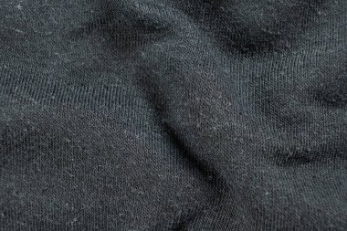 Eskimiş Mavi Pamuk Elastane Kumaş Vintage Arkaplanının Makro Dokusu.