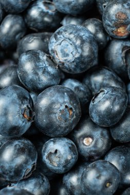 Organik Yabanmersini Macro Manzarası. Doğal Berry Arkaplanı