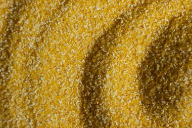 Pişirme ve Pişirme İçin Organik Mısır Gevreği.