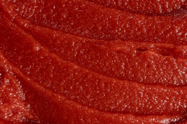 Kalın domates macunu dokusu. Zengin Renkli Aşçılık Arkaplanı