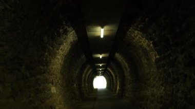 Sonu Işıklı Yavaş Hareketli Karanlık Tünel, Mecazi Kavram.