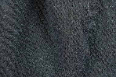 Eskimiş Mavi Pamuk Elastane Kumaş Vintage Arkaplanının Makro Dokusu.