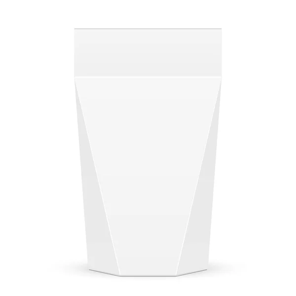 Χαρτοκιβώτιο Mockup Πλαστικό Κουτί Δώρου Προϊόντων Εικονογράφηση Απομονωμένη Λευκό Φόντο — Διανυσματικό Αρχείο