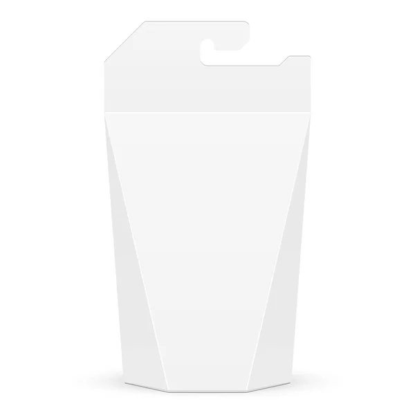 Χαρτοκιβώτιο Mockup Carry Συσκευασία Τσάντα Κουτί Για Τρόφιμα Δώρο Άλλα — Διανυσματικό Αρχείο
