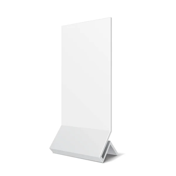 在室内 室外广告中使用Poi横幅或光盒 白色背景下的孤立说明 为你的设计制作模板 病媒Eps10 — 图库矢量图片
