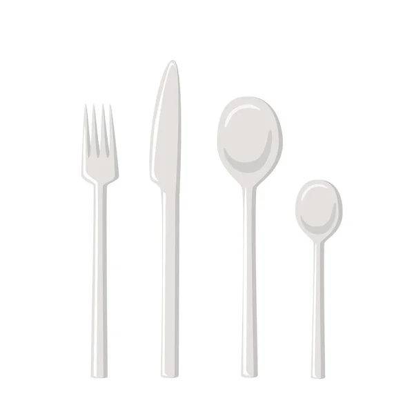 Cutlery Icon Restaurant Business Concept Vector Illustration — Stock Vector