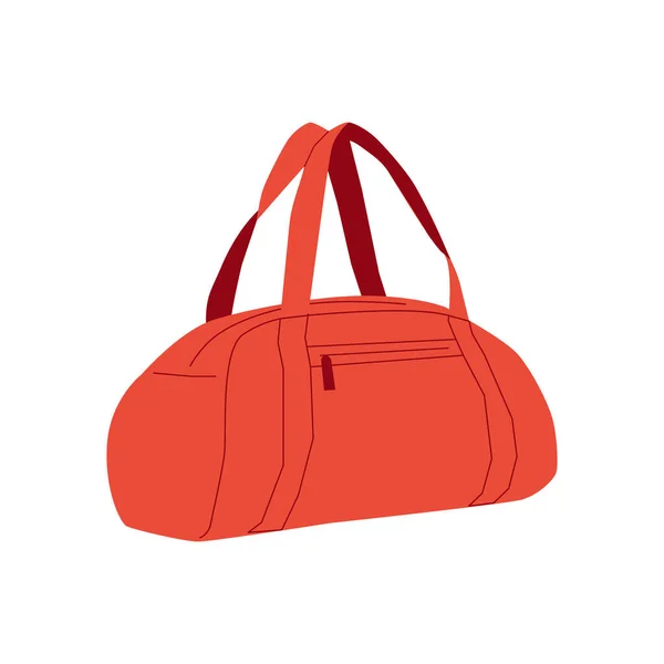 Sport Bag Sportswear Equipment Travel Bag Sea Bag Icon Isolated — Vector de stock