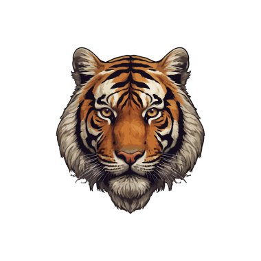 Kaplan Başı Vektör Sanatı