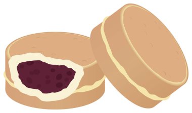 Japon fasulye ezmesi fırında tatlı.