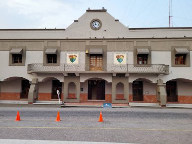 Ciudad Valles, Meksika - 22 Mayıs 2022: Ciudad Valles Belediye Sarayı