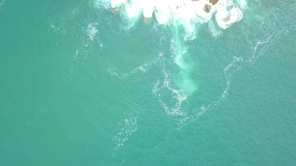 Вид Воздуха Исследуя Остров Эль Морро Акапулько Сверху Мексика — стоковое видео