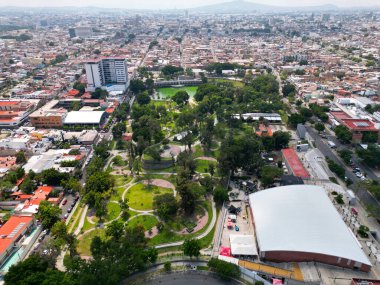 Hava Yatay: Park Alcalde, Guadalajara Meksika - Tam Park Görünümü