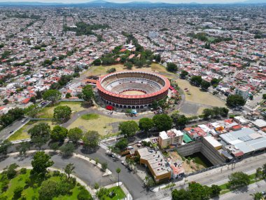 Yakalanan Görkem: Guadalajara Meksika 'da Nuevo Progreso' nun Yüksek Açı Çekimi