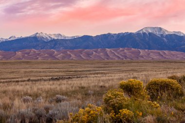 Colorado, ABD 'deki Great Sand Dunes Ulusal Parkı