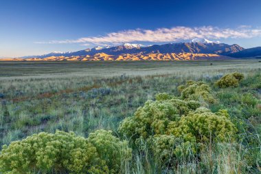 Colorado, ABD 'deki Great Sand Dunes Ulusal Parkı