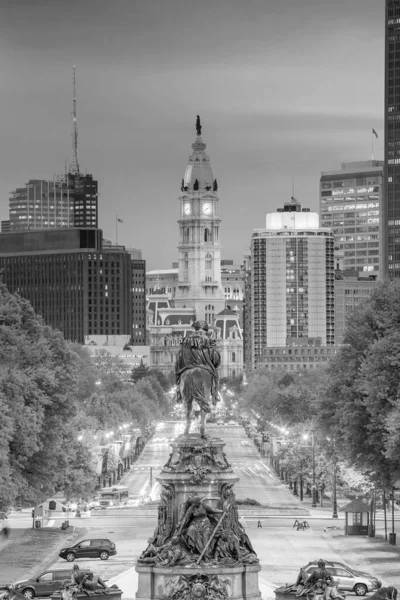 Stadsgezicht Van Het Centrum Skyline Philadelphia Pennsylvania Verenigde Staten — Stockfoto