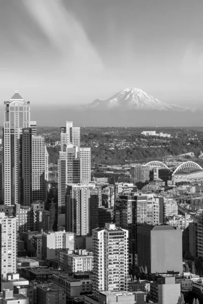 Stadtbild Der Innenstadt Von Seattle Bundesstaat Washington Usa — Stockfoto