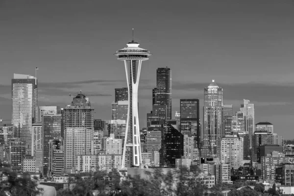 Seattle City Downtown Skyline Cityscape Washington State Ηπα — Φωτογραφία Αρχείου
