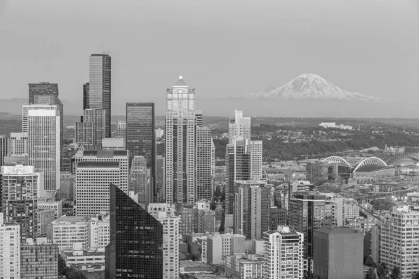 Seattle Stad Centrum Skyline Stadsgezicht Washington State Verenigde Staten — Stockfoto