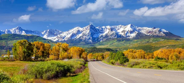Sezon Jesienny Wsi Colorado Stany Zjednoczone — Zdjęcie stockowe