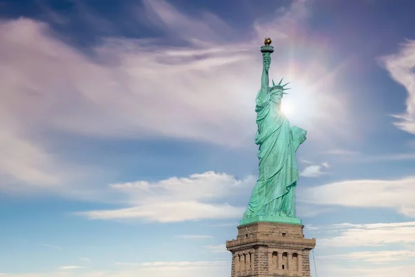 Statua Wolności Manhattanie Nowy Jork Usa — Zdjęcie stockowe