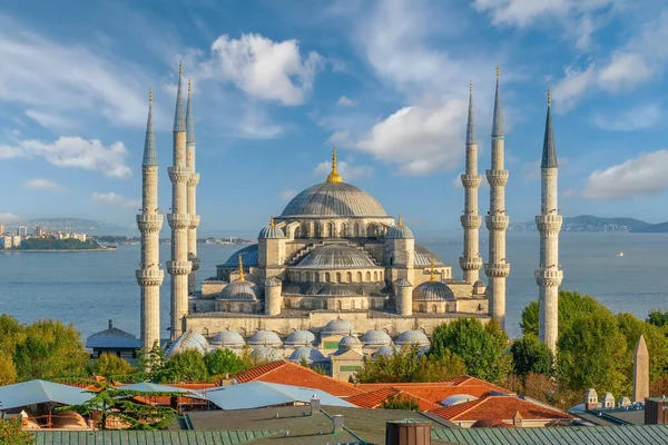 Die Sultanahmet Moschee Istanbul Türkei — Stockfoto