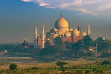 Taj Mahal, Agra, Hindistan 'da Dünyanın Yedi Harikası 