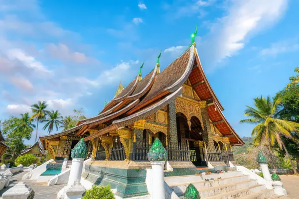 World Heritage Site Wat Chiang Tong Luang Prabang Laos — Stock Photo, Image