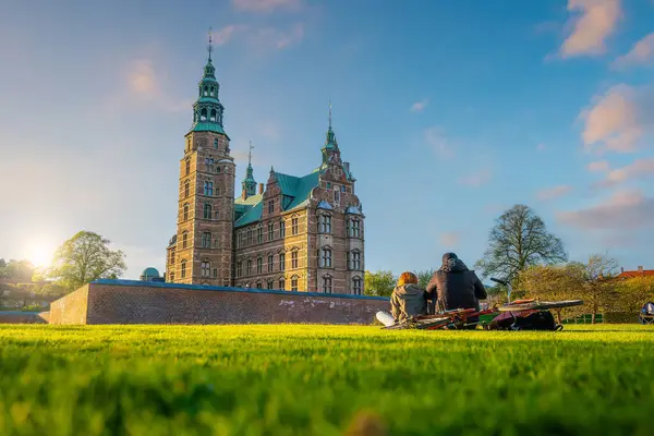 丹麦哥本哈根的罗森堡城堡花园 — 图库照片
