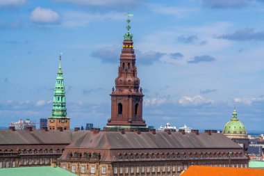 Kopenhag şehir merkezi ufuk çizgisi, Danimarka şehir manzarası