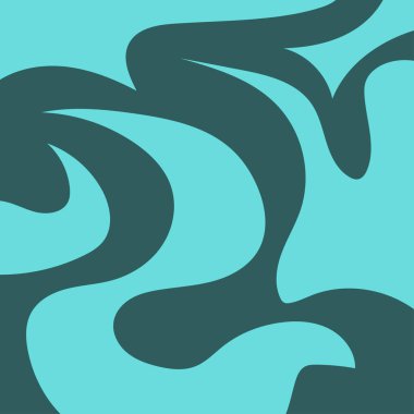 Mavi Deniz renk paleti ile soyut geometrik arkaplan