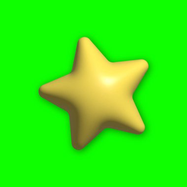 Yeşil Ekran Arkaplanı olan 3D Galaksi Gezegeni Varlıkları