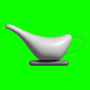 3 Boyutlu Mutfak Yeşil Ekran Arkaplanı olan Elementleri Ayarla