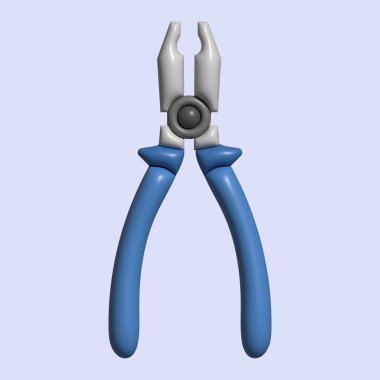 Işık Arkaplan ile 3B İnşaat Aracı Varlığı