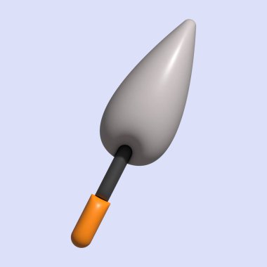 Işık Arkaplan ile 3B İnşaat Aracı Varlığı