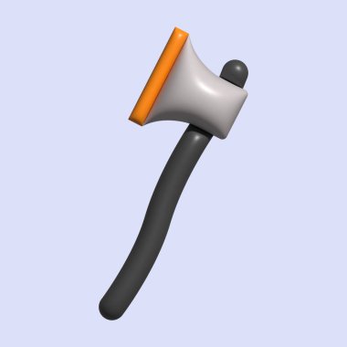 Işık Arkaplan ile 3B İnşaat Aracı Varlığı